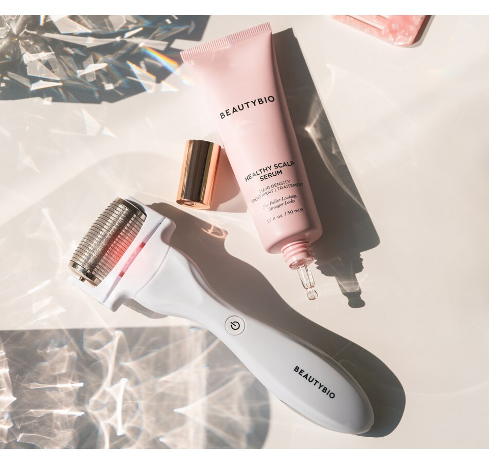 Image 205905_ALTMORE6.jpg, Product 205-905 / Price $125.00, BeautyBio GloPRO Scalp Attachment in White + Scalp Serum - 90-Day Auto Delivery from BEAUTYBIO on TSC.ca's Beauty department