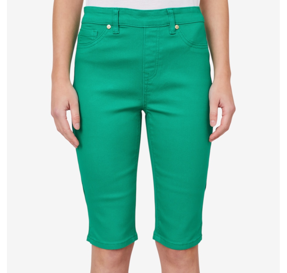 Image 206000_SPR.jpg, Product 206-000 / Price $79.99, Diane Gilman Virtual Stretch Pull On Bermuda Short from DG2 by Diane Gilman on TSC.ca's Clothing & Shoes department