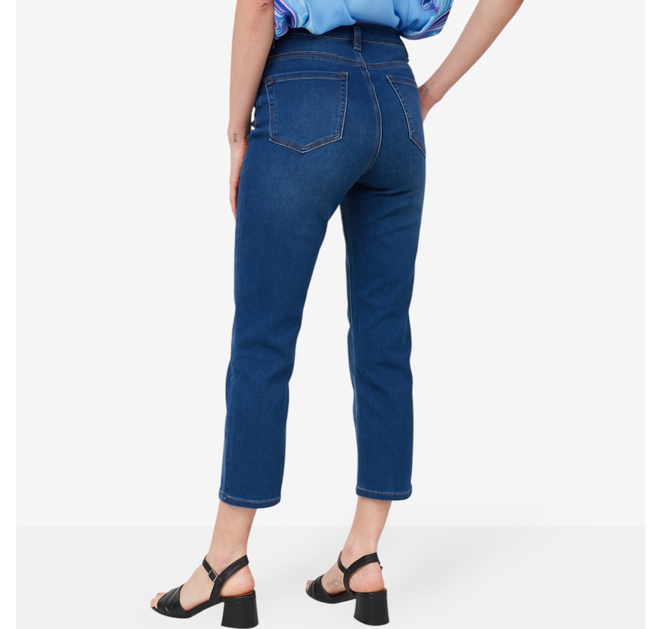 Image 206001_ALTMORE7.jpg, Product 206-001 / Price $29.33, Diane Gilman Virtual Stretch Straight Leg Crop Jean from DG2 by Diane Gilman on TSC.ca's Fashion department