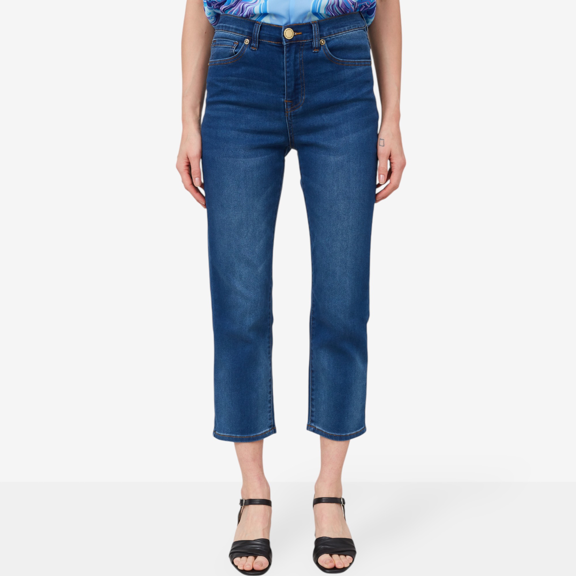 【WTW】CATALINA SOFA2 DENIM STITCH + 専用LEG Diane Gilman Virtual Stretch Straight Leg Crop Jean - TSC.ca