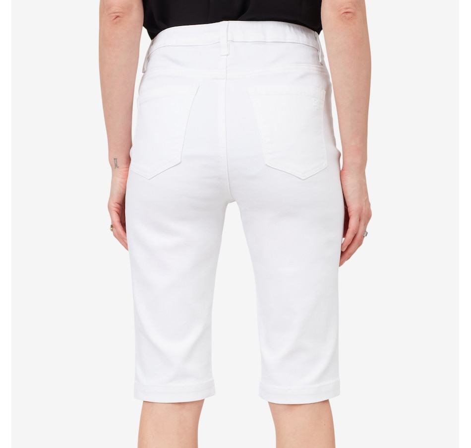 Image 206014_ALTMORE1.jpg, Product 206-014 / Price $24.33, Diane Gilman Faux Button Fly Bermuda from DG2 by Diane Gilman on TSC.ca's Fashion department