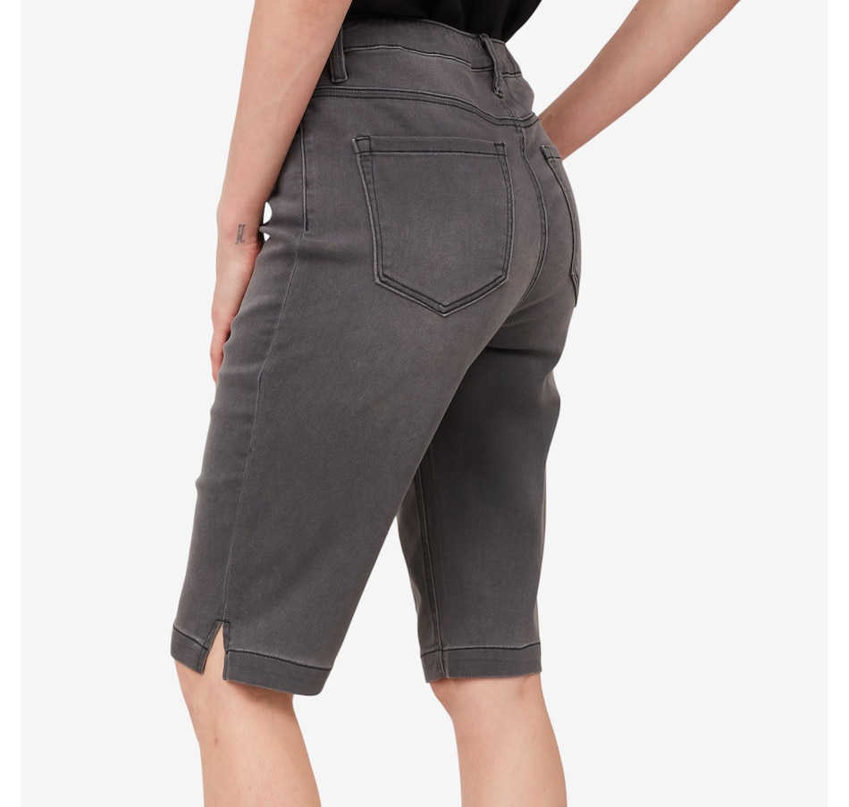 Image 206014_ALTMORE6.jpg, Product 206-014 / Price $24.33, Diane Gilman Faux Button Fly Bermuda from DG2 by Diane Gilman on TSC.ca's Fashion department