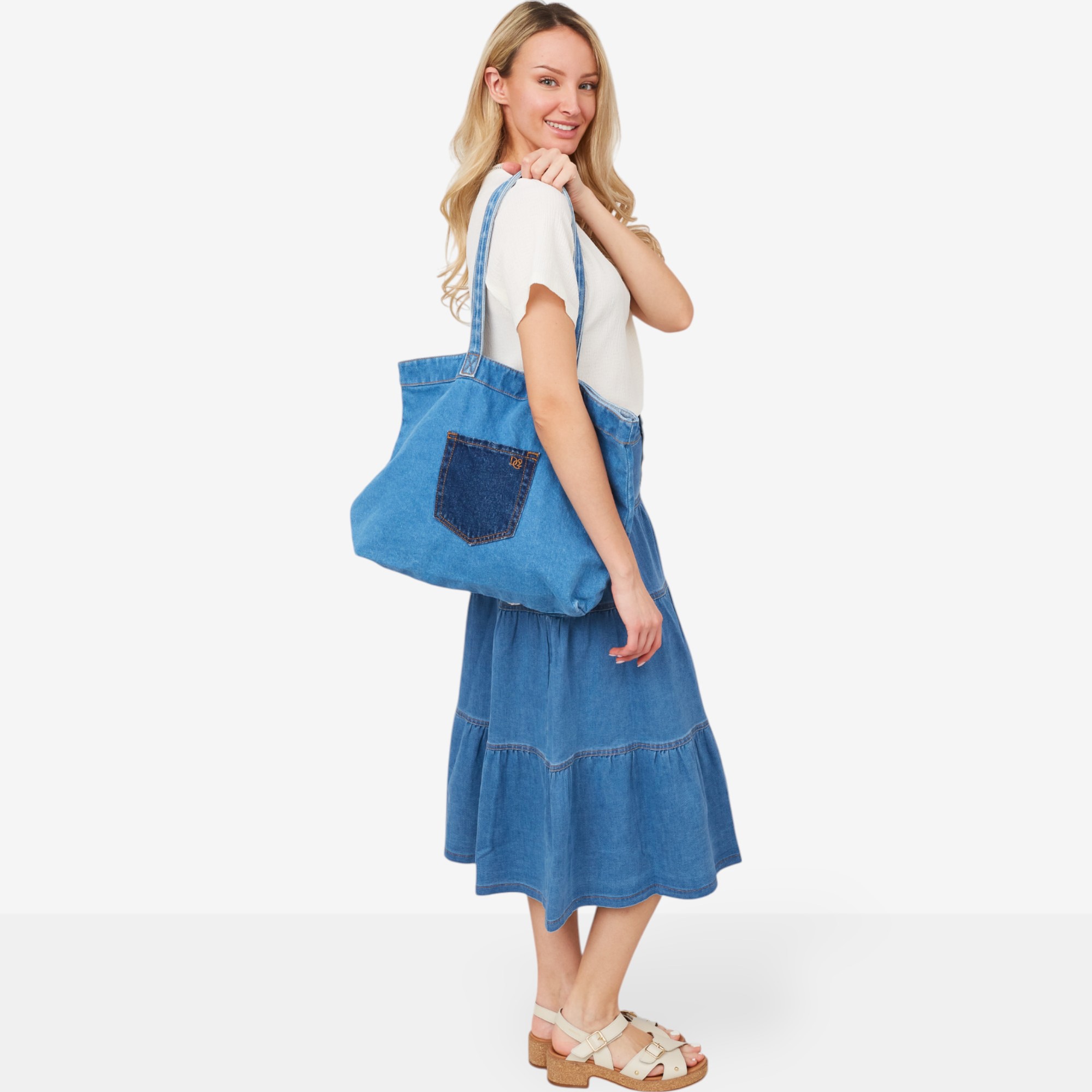 Diane Gilman Patchwork Fray Tote Bag - TSC.ca