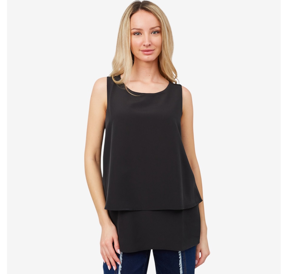 Image 206031_BLK.jpg, Product 206-031 / Price $19.33, Diane Gilman Easy Tank from DG2 by Diane Gilman on TSC.ca's Fashion department