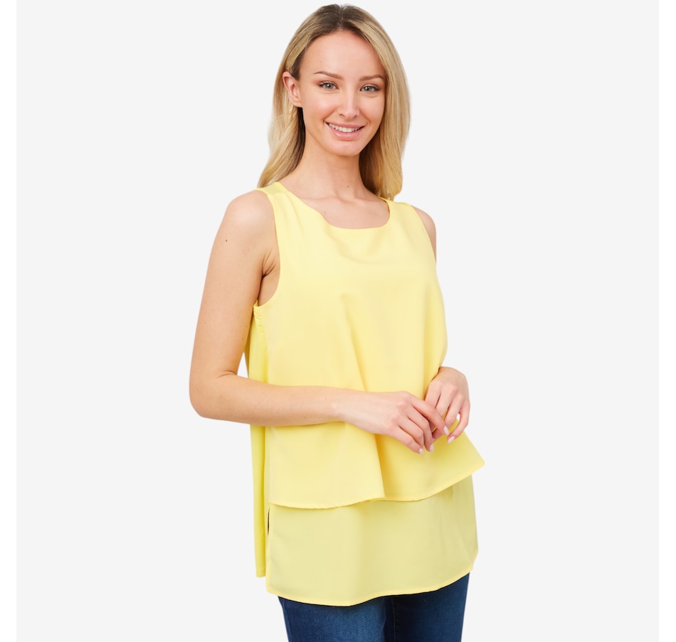 Image 206031_DAI.jpg, Product 206-031 / Price $19.33, Diane Gilman Easy Tank from DG2 by Diane Gilman on TSC.ca's Fashion department