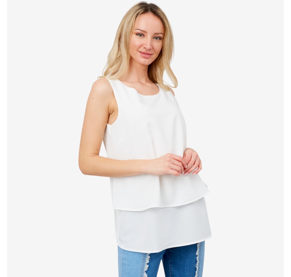 Image 206031_OWH.jpg, Product 206-031 / Price $19.33, Diane Gilman Easy Tank from DG2 by Diane Gilman on TSC.ca's Fashion department