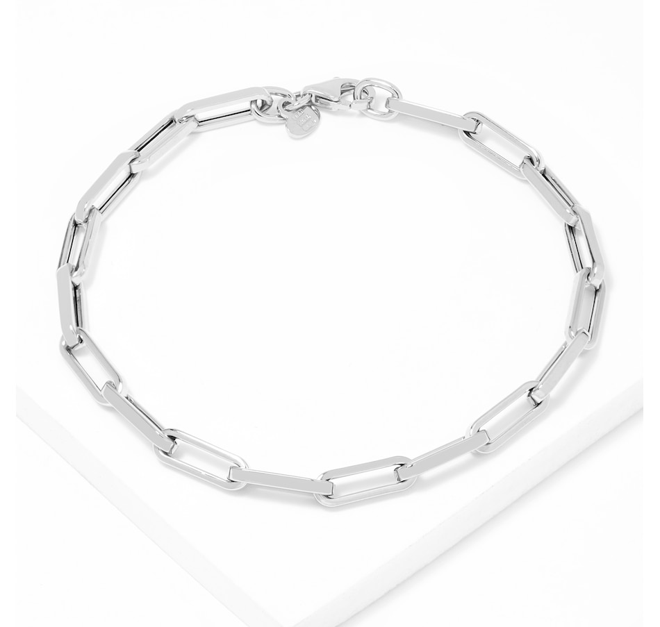 Image 206150_WGL.jpg, Product 206-150 / Price $379.99 - $429.99, Stefano Oro 14k Gold Voga Paperclip Bracelet from Stefano Oro on TSC.ca's Jewellery department