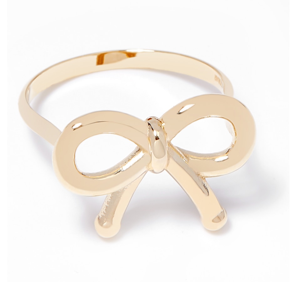 Image 206158.jpg, Product 206-158 / Price $219.33, Stefano Oro 14k Yellow Gold Fiocco Ring from Stefano Oro on TSC.ca's Jewellery department