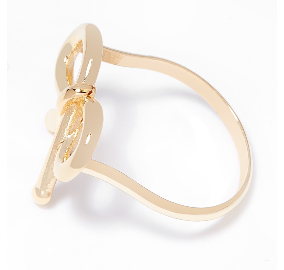 Image 206158_ALTMORE1.jpg, Product 206-158 / Price $219.33, Stefano Oro 14k Yellow Gold Fiocco Ring from Stefano Oro on TSC.ca's Jewellery department