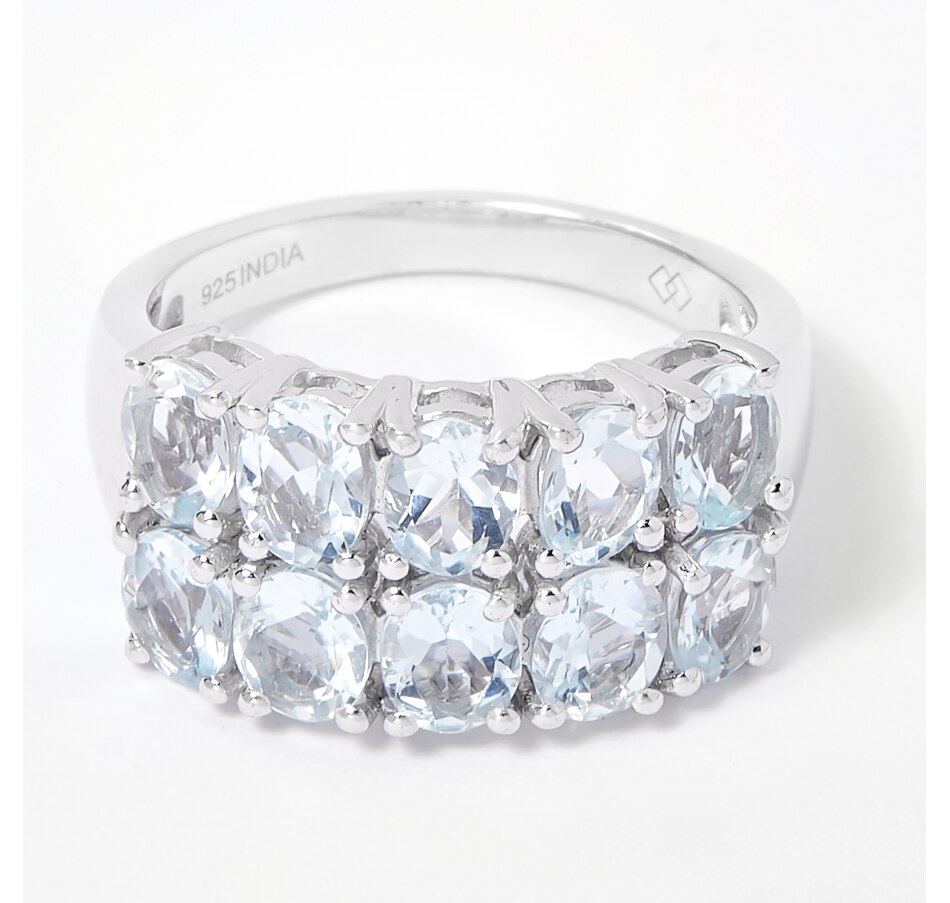 Image 206246.jpg, Product 206-246 / Price $99.33, Sterling Silver Aquamarine Ring on TSC.ca's Jewellery department