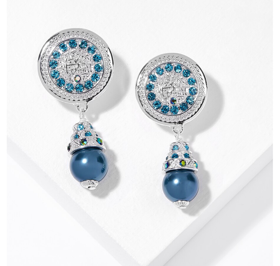 Image 206309_BLU.jpg, Product 206-309 / Price $29.33, Heidi Daus Sophisticated Swag Earrings from Heidi Daus on TSC.ca's Jewellery department