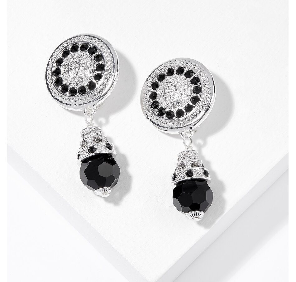 Image 206309_JET.jpg, Product 206-309 / Price $29.33, Heidi Daus Sophisticated Swag Earrings from Heidi Daus on TSC.ca's Jewellery department
