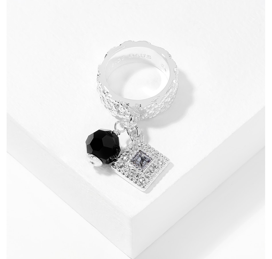 Image 206312_JET.jpg, Product 206-312 / Price $29.33, Heidi Daus Sophisticated Swag Ring from Heidi Daus on TSC.ca's Jewellery department