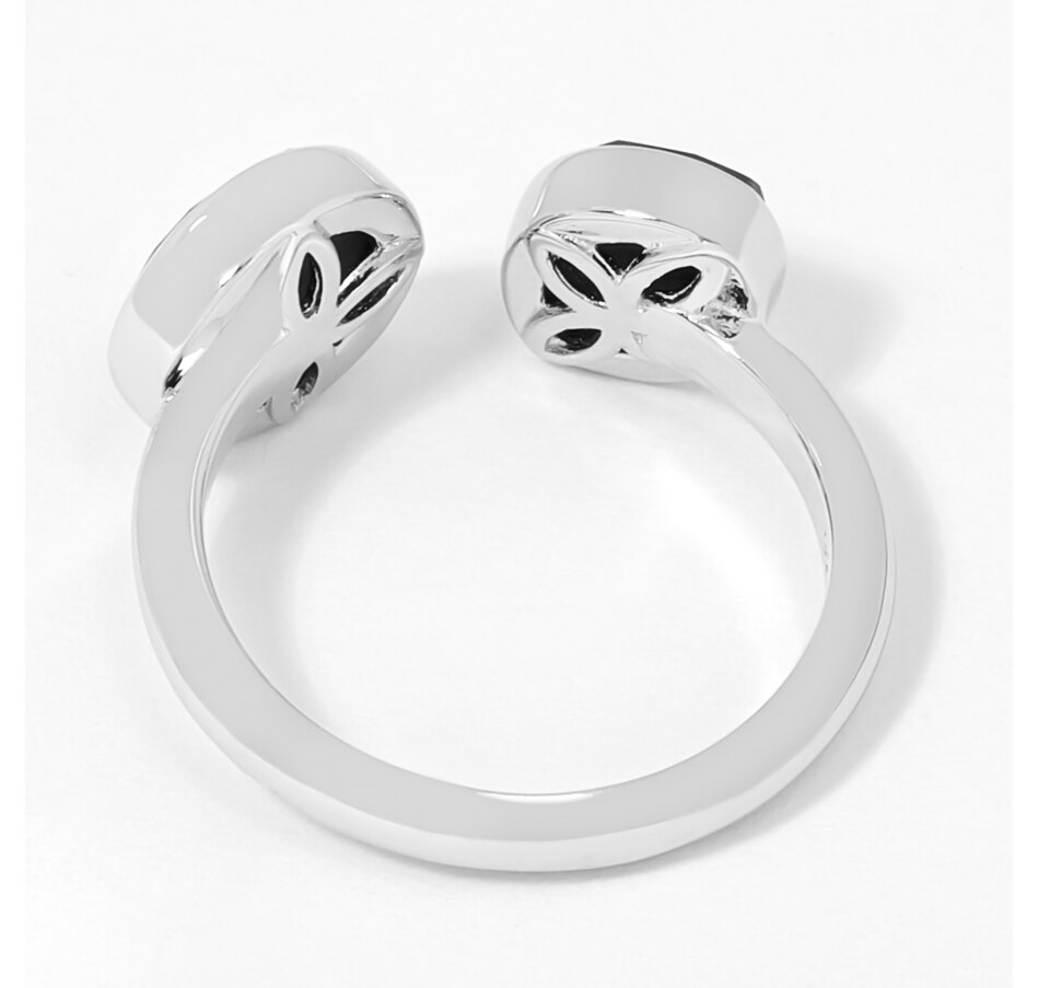 Image 206314_ALTMORE1.jpg, Product 206-314 / Price $389.99, Canadian Ammolite Gems Sterling Silver Round & Marquise Open Space Ammolite Ring from Best of Gems on TSC.ca's Jewellery department