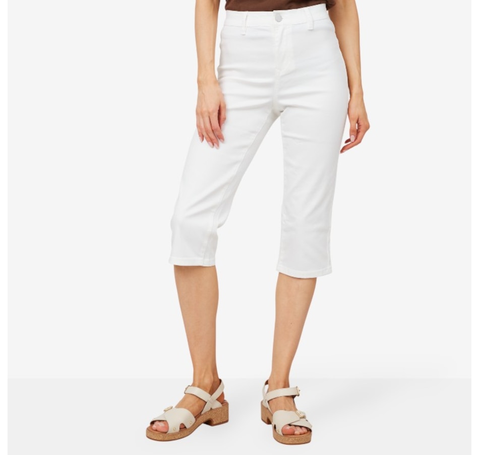 Image 206333_WHT.jpg, Product 206-333 / Price $65.88, Diane Gilman Tri-Fit Starlet Capri from DG2 by Diane Gilman on TSC.ca's Fashion department