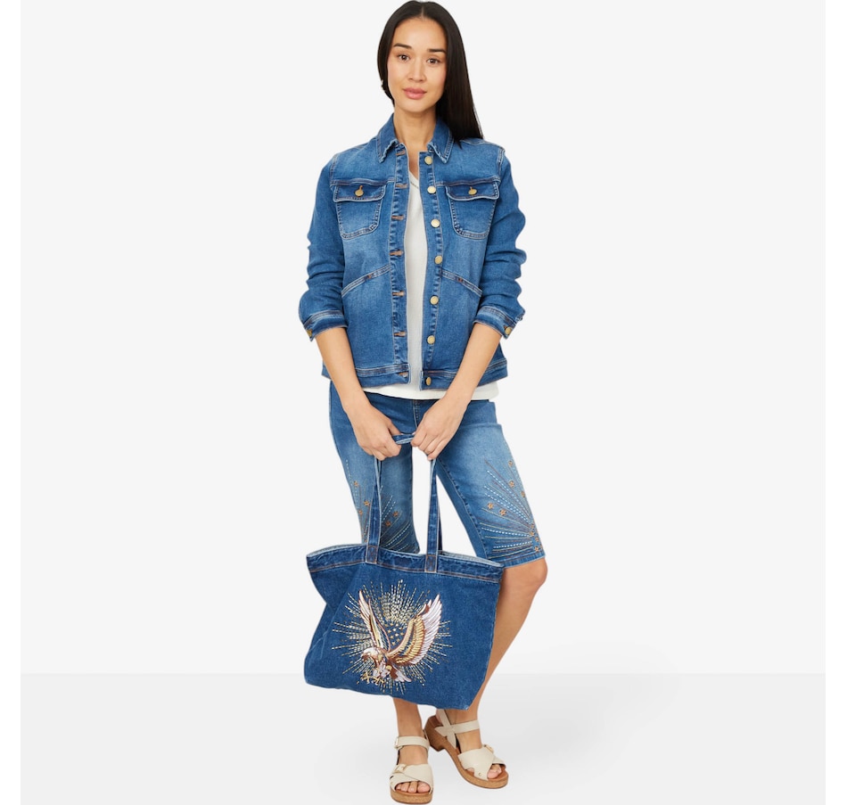 Image 206345_ALTMORE7.jpg, Product 206-345 / Price $70.88, Diane Gilman Embroidered Tote Bag from DG2 by Diane Gilman on TSC.ca's Fashion department