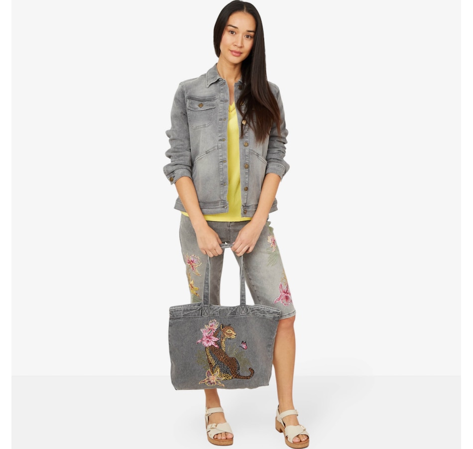 Image 206345_ALTMORE8.jpg, Product 206-345 / Price $70.88, Diane Gilman Embroidered Tote Bag from DG2 by Diane Gilman on TSC.ca's Fashion department