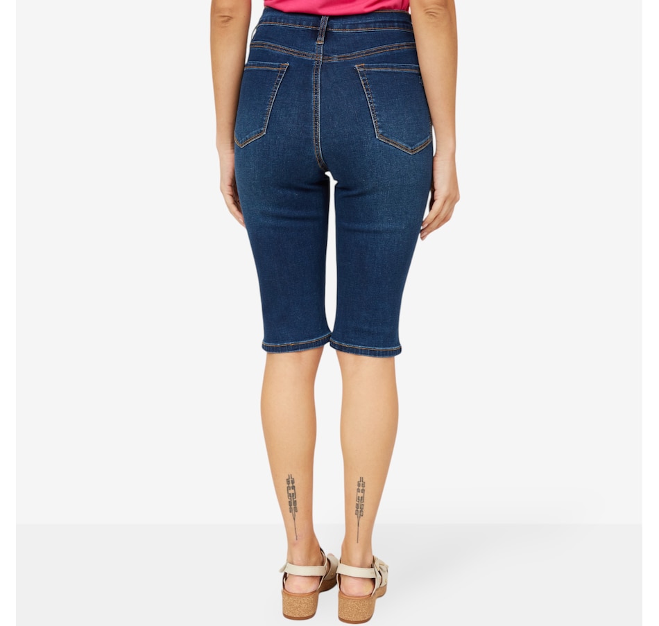 Image 206351_ALTMORE1.jpg, Product 206-351 / Price $29.33, Diane Gilman New Classic Stretch Studded Pocket Bermuda from DG2 by Diane Gilman on TSC.ca's Fashion department