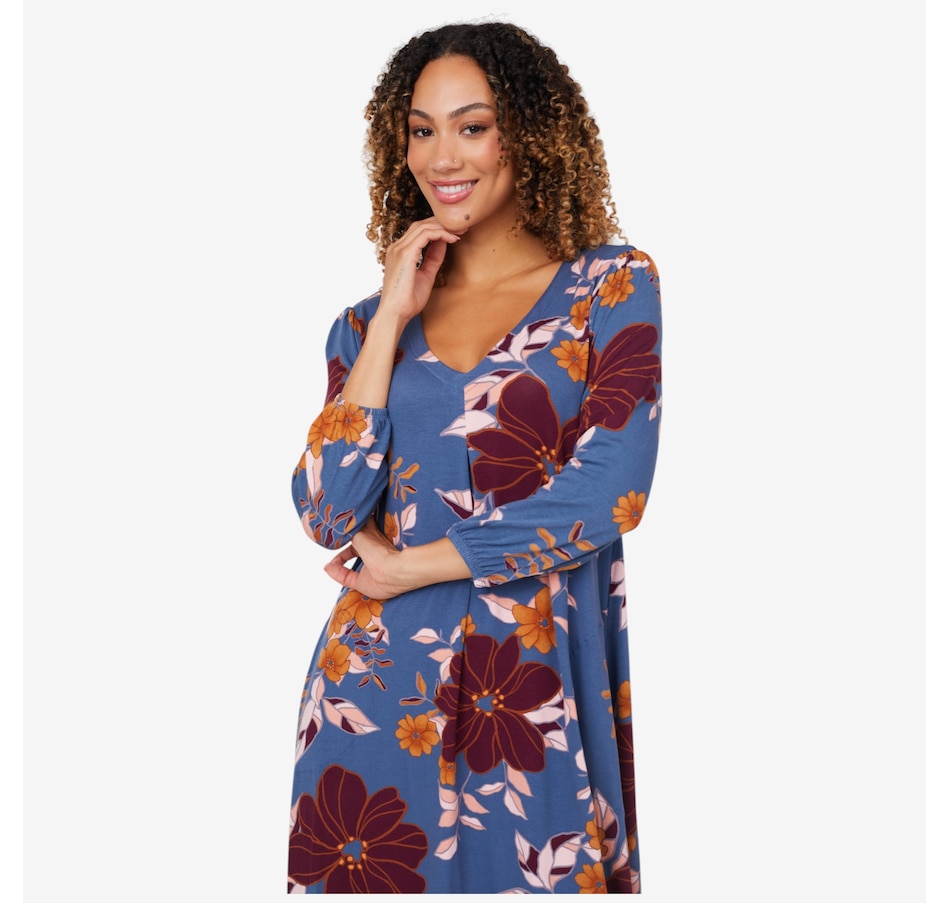 Image 206359_ALTMORE1.jpg, Product 206-359 / Price $29.88, Cuddl Duds Soft Stretch Lounge Dress from Cuddl Duds on TSC.ca's Fashion department