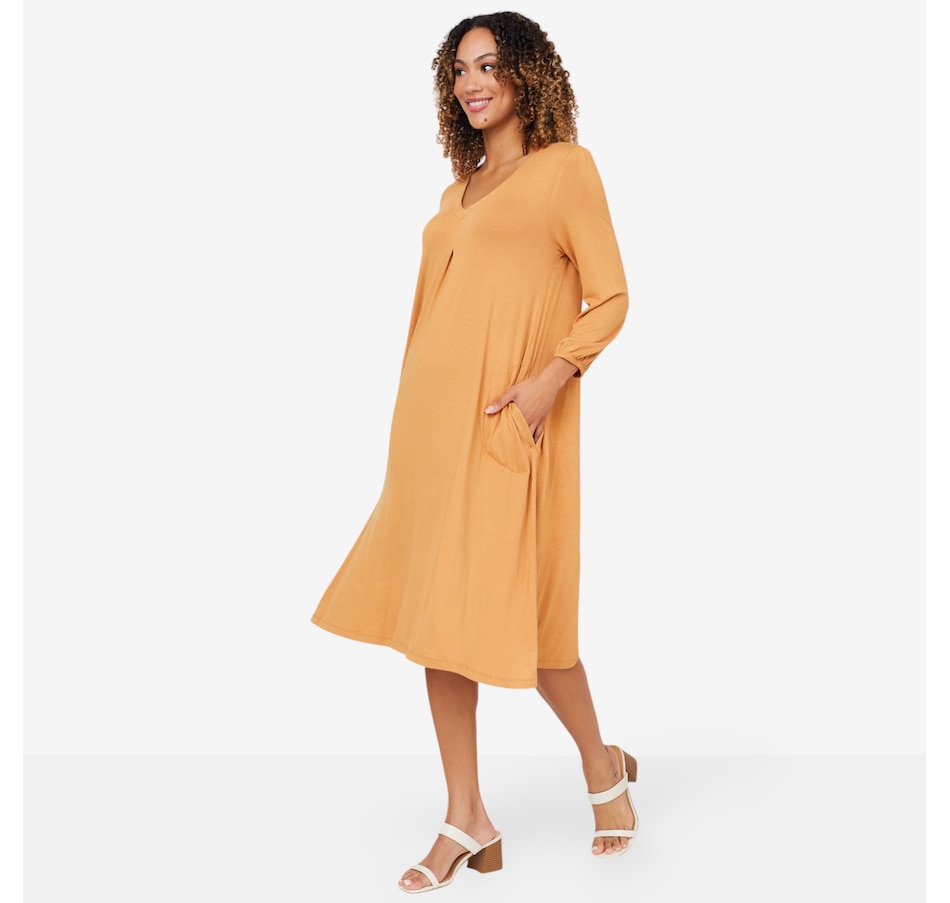 Image 206359_LIGCL.jpg, Product 206-359 / Price $29.88, Cuddl Duds Soft Stretch Lounge Dress from Cuddl Duds on TSC.ca's Fashion department
