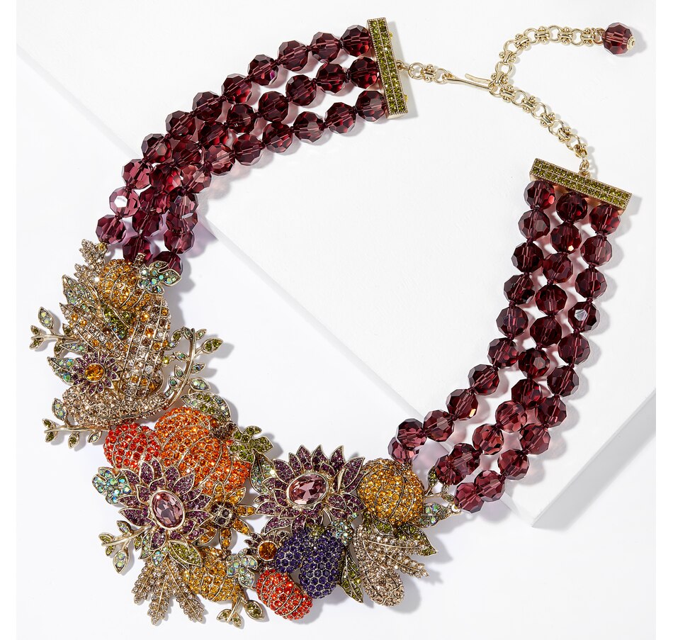 Image 206383_MTI.jpg, Product 206-383 / Price $379.88, Heidi Daus Fabulous Fall Harvest Necklace from Heidi Daus on TSC.ca's Jewellery department
