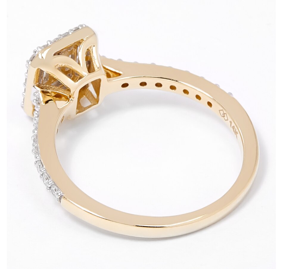 Image 206432_ALTMORE1.jpg, Product 206-432 / Price $829.33, 14K Gold 0.55ctw Baguette & Brilliant Cut Diamond Ring from Diamond Show on TSC.ca's Jewellery department