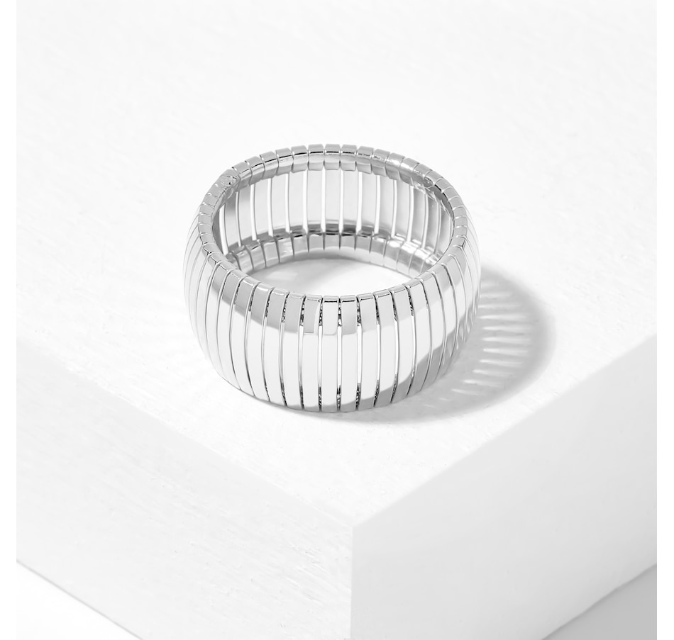 Jewellery - Rings - Bands - Silver Gallery Sterling Silver 10mm ...