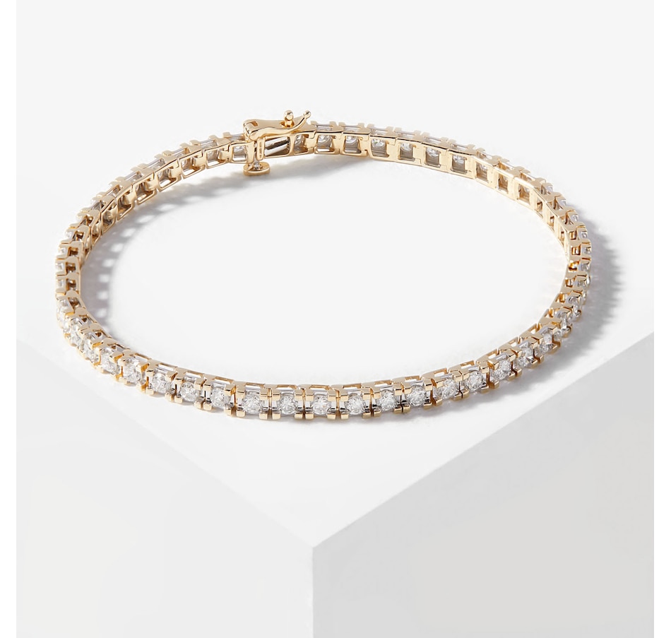 Jewellery - Bracelets - Tennis Bracelets - EVERA Diamonds 14K Gold 3 ...