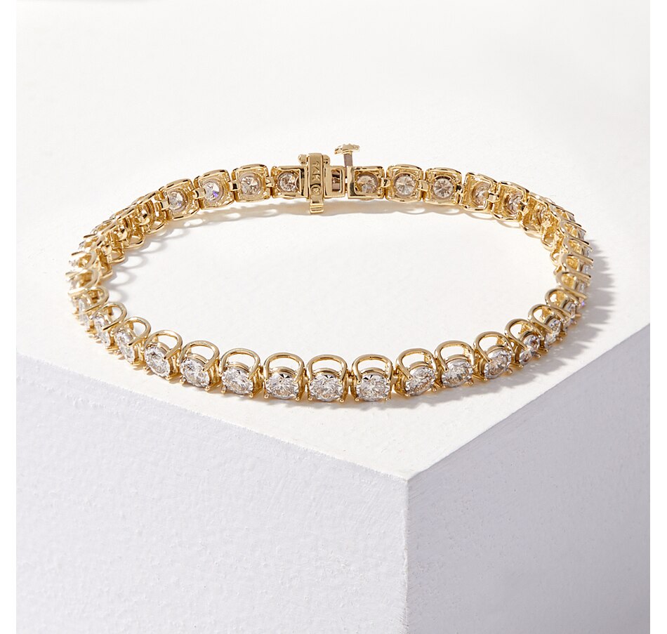 Image 206544.jpg, Product 206-544 / Price $3,999.99, 14K Yellow Gold 3.00ctw Diamond Tennis Bracelet from Diamond Show on TSC.ca's Jewellery department