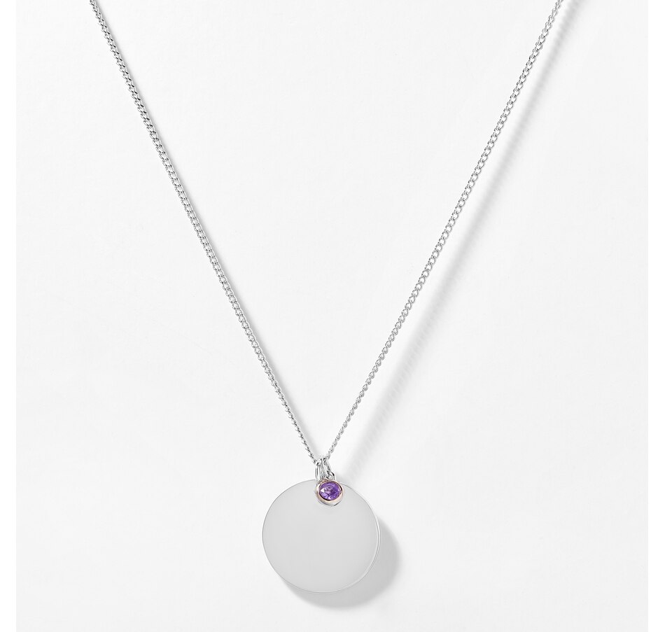 Image 206591_AMY.jpg, Product 206-591 / Price $75.33, Clogau Gold Sterling Silver and 10K Gold Birthstone Necklace from Clogau Gold on TSC.ca's Jewellery department