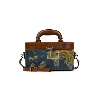 Patricia Nash Brescia Small Coated Canvas Train Case