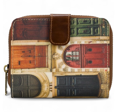 Patricia Nash Gialla Coated Canvas Wallet