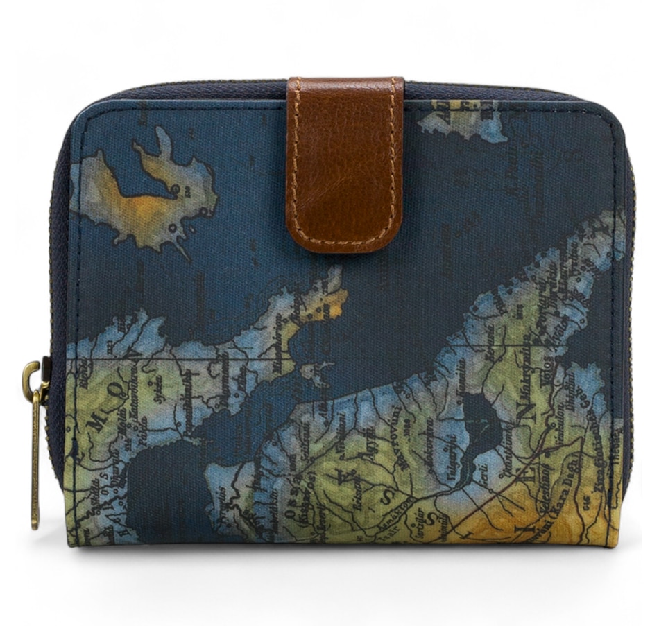Patricia Nash Gialla Coated Canvas Wallet