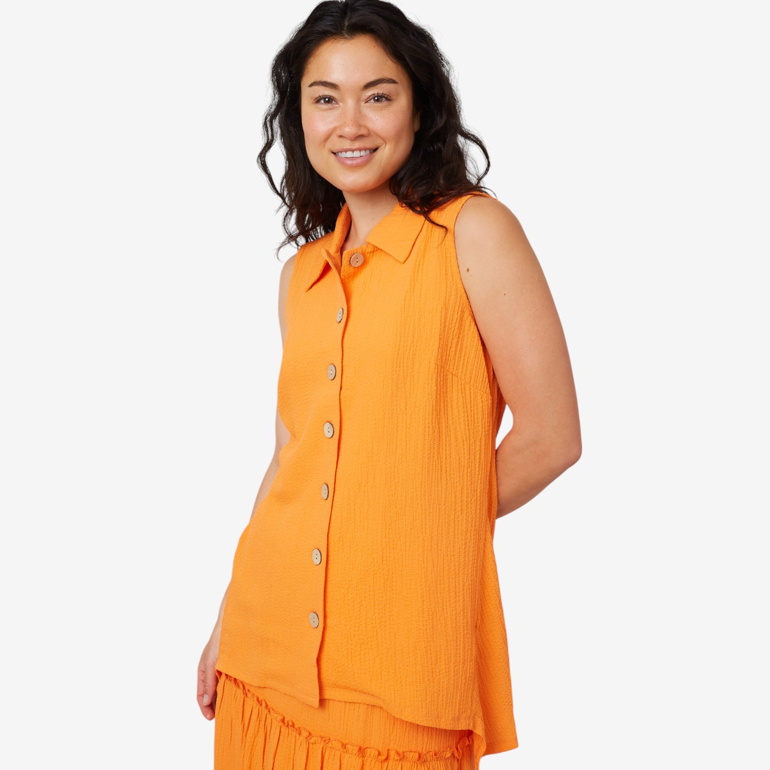 Nina Leonard Sleeveless Pebble Tunic Top - TSC.ca