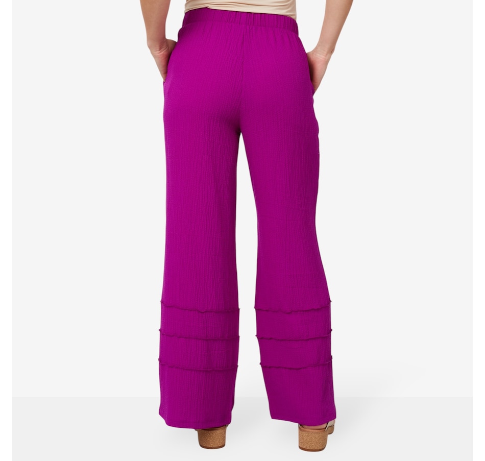 Image 206746_ALTMORE1.jpg, Product 206-746 / Price $19.33, Nina Leonard Pebble Full Length Wide Leg Pant from Nina Leonard on TSC.ca's Fashion department