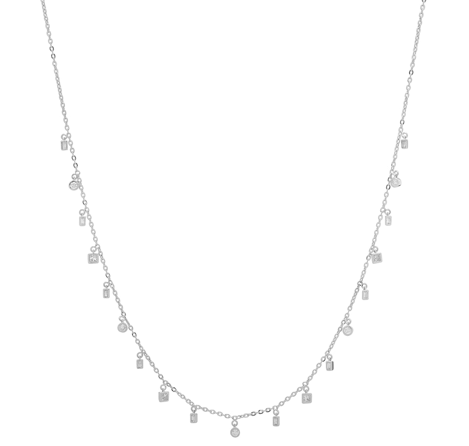 Image 206826_WGL.jpg , Product 206-826 / Price $2,099.99 , 14K Gold 1.00ctw Diamond Dangle Necklace from Diamond Show on TSC.ca's Jewellery department