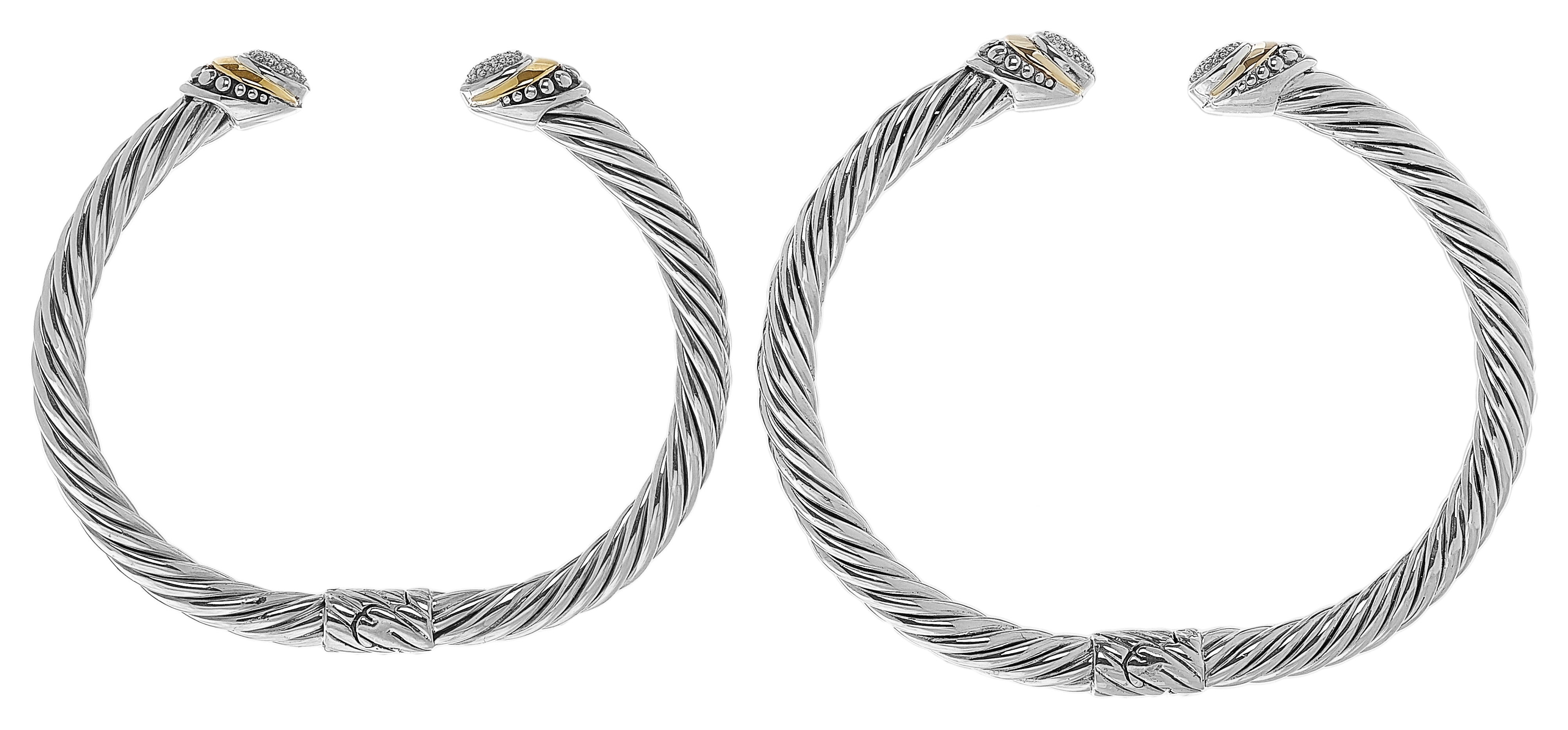 Jewellery - Bracelets - Bangles & Cuffs - Samuel B. Collection Sterling ...