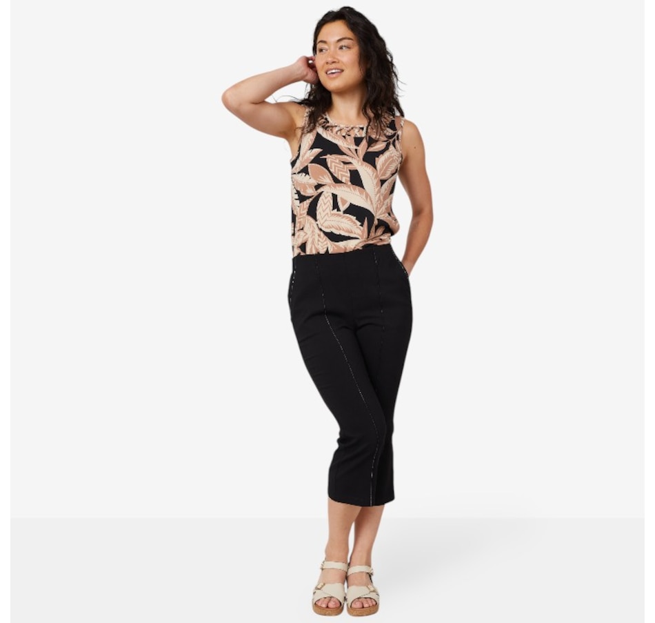 Image 207003_ALTMORE1.jpg, Product 207-003 / Price $24.33, Nina Leonard Millennium Pant with Contrast Stitching from Nina Leonard on TSC.ca's Fashion department