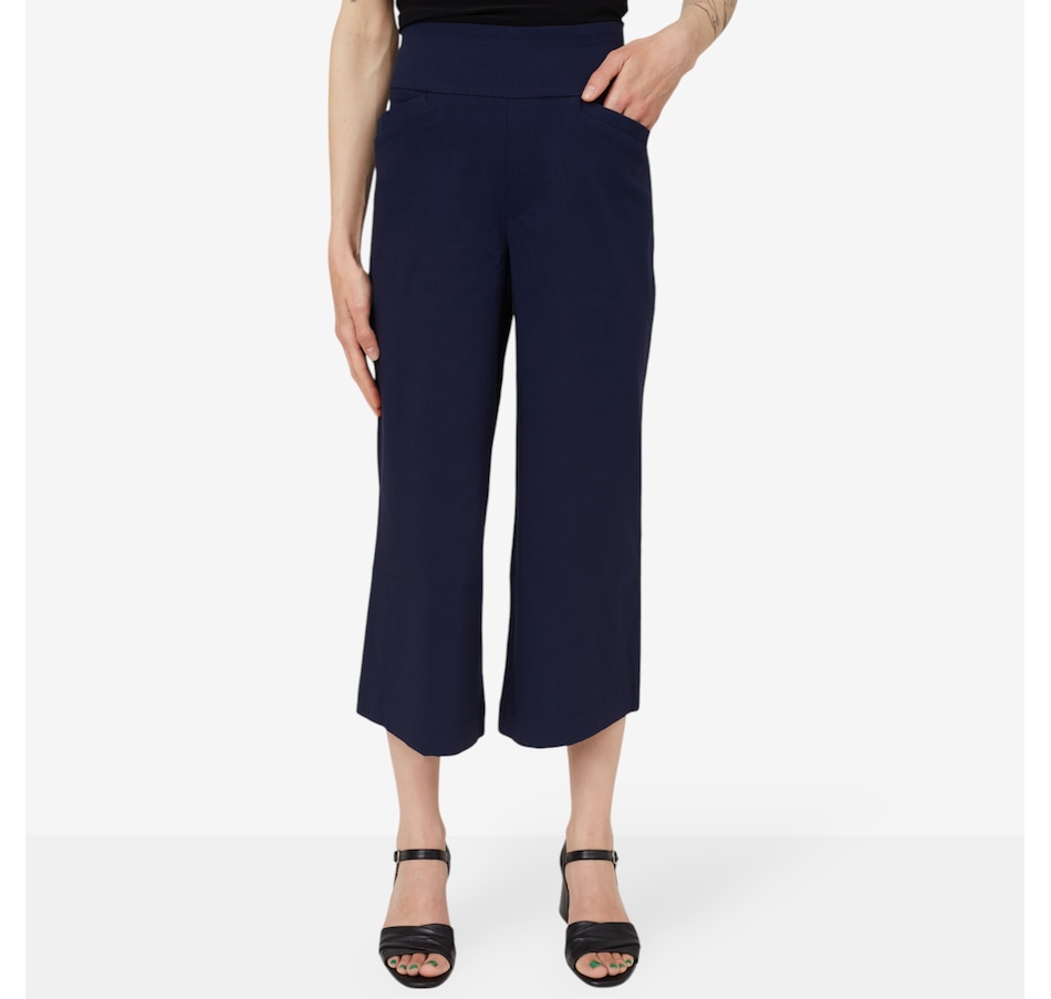 Image 207022_NVY.jpg, Product 207-022 / Price $19.33, Nina Leonard Millennium Coulotte from Nina Leonard on TSC.ca's Fashion department