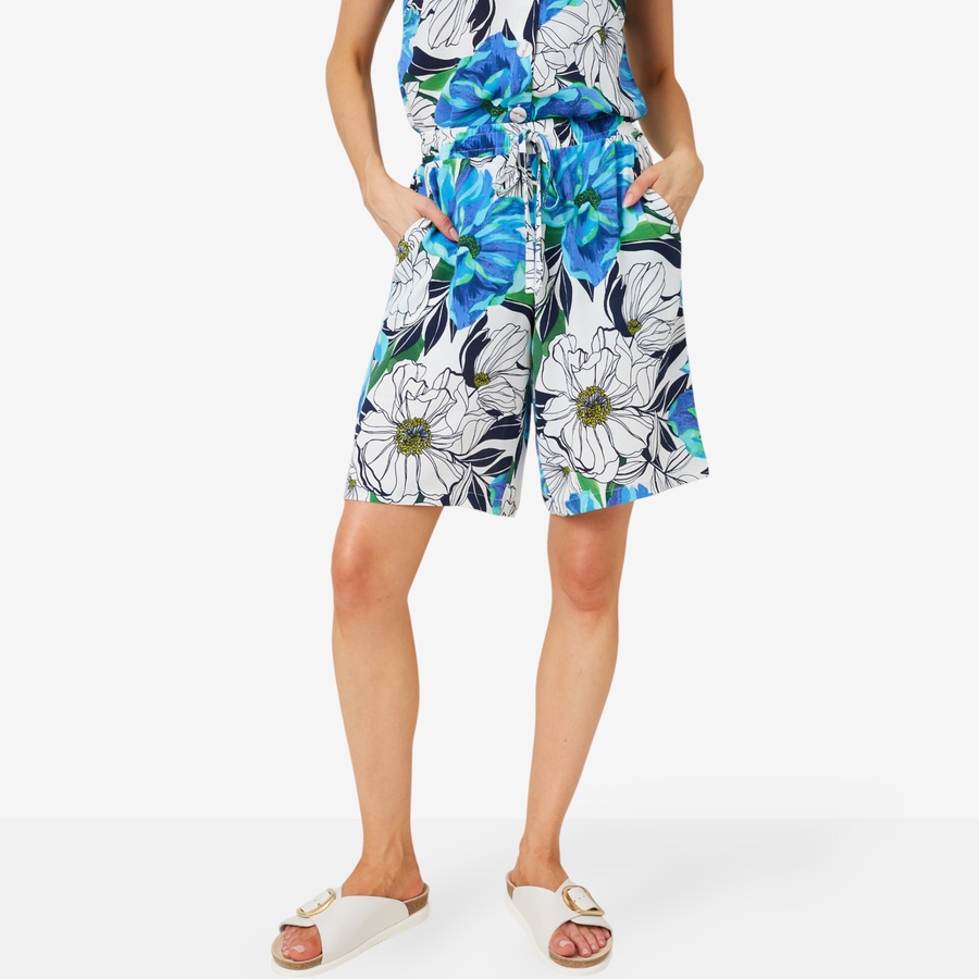 Image 207023_BLMU.jpg, Product 207-023 / Price $17.33, Nina Leonard Bermuda Short from Nina Leonard on TSC.ca's Fashion department