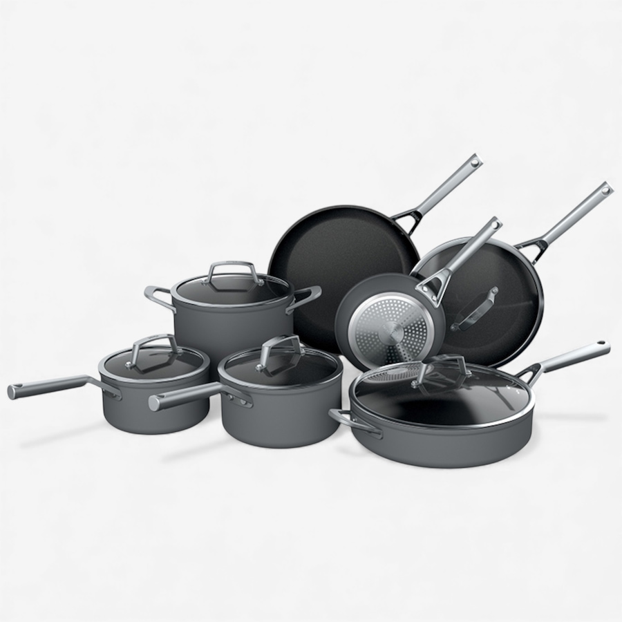 Image 207070.jpg, Product 207-070 / Price $299.99, Ninja Foodi NeverStick Premium Hard-Anodized 12-Piece Cookware Set from Ninja on TSC.ca's Kitchen department