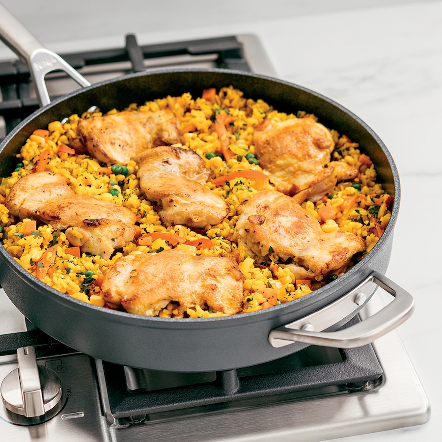 Image 207070_ALTMORE7.jpg, Product 207-070 / Price $299.99, Ninja Foodi NeverStick Premium Hard-Anodized 12-Piece Cookware Set from Ninja on TSC.ca's Kitchen department