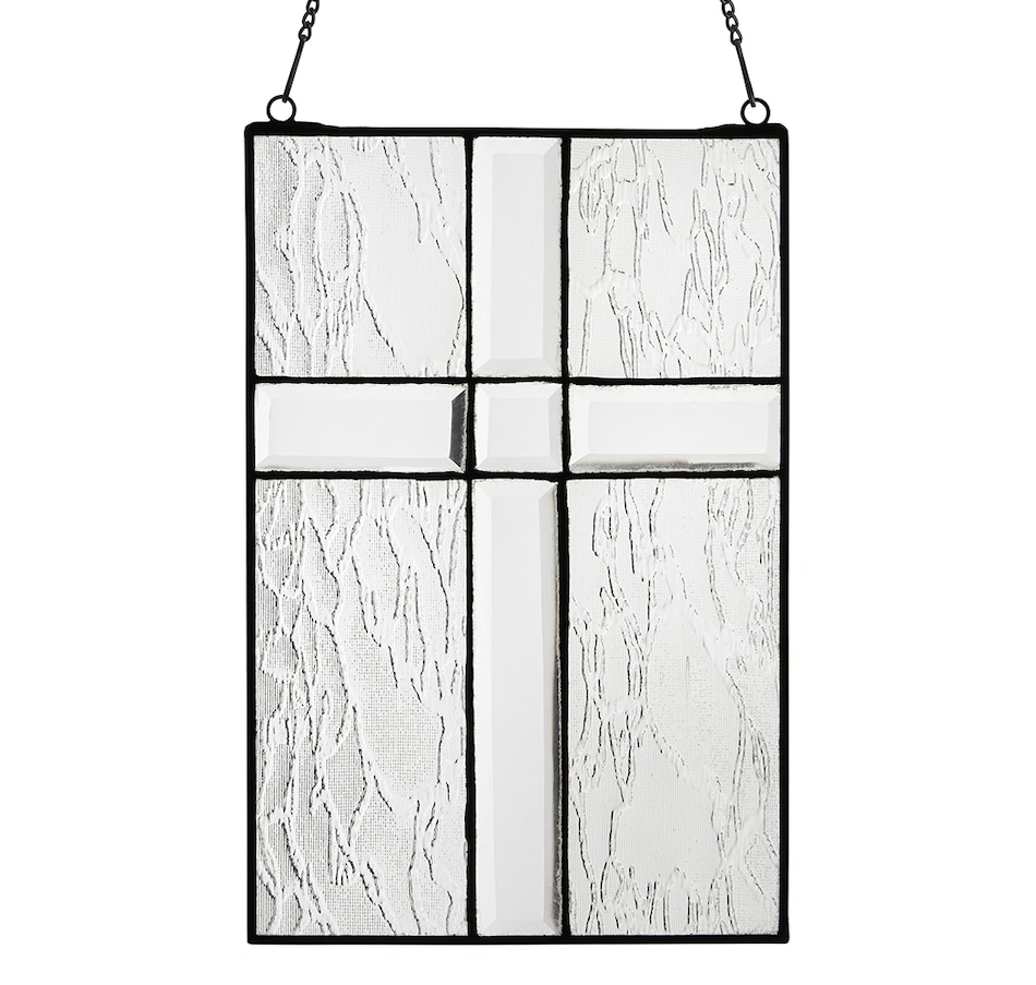 Image 207084.jpg, Product 207-084 / Price $14.33, Tiffany Style Lighting Bevelled Cross Glass Panel from Tiffany Style Lighting on TSC.ca's Home & Garden department