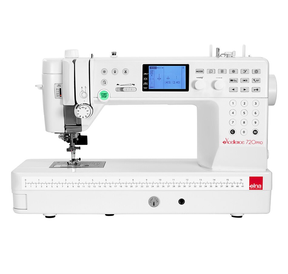 Image 207094.jpg, Product 207-094 / Price $2,599.00, Elna eXcellence 720PRO Computerized Sewing Machine, Made by Janome from Elna on TSC.ca's Home & Garden department