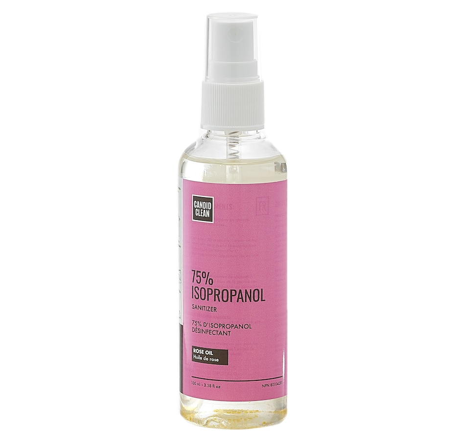 Image 207117_RSOIL.jpg, Product 207-117 / Price $12.99, Candid Clean 75% Isopropanol Hand Sanitizer Spray from Candid Clean on TSC.ca's Beauty department