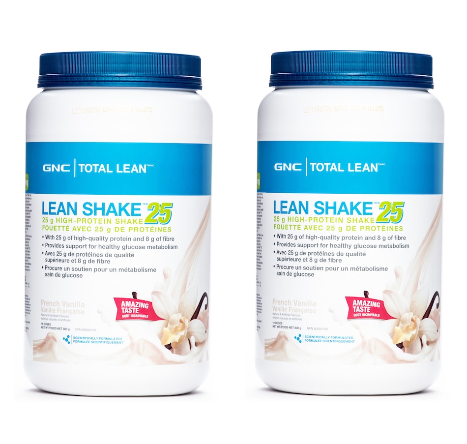Image 207161.jpg, Product 207-161 / Price $82.99, GNC Total Lean - Lean Shake Twin Pack in French Vanilla - 30-Day Auto Delivery from GNC on TSC.ca's department