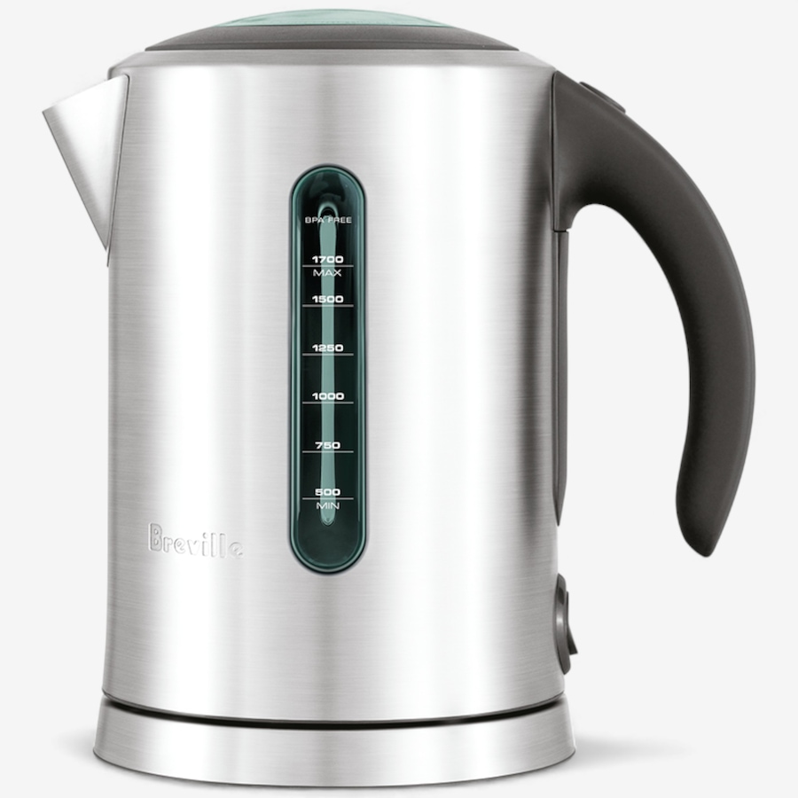 Image 207266_BHDSS.jpg, Product 207-266 / Price $129.99, Breville Soft Top Pure Kettle (Brushed Stainless Steel) from Breville on TSC.ca's Kitchen department