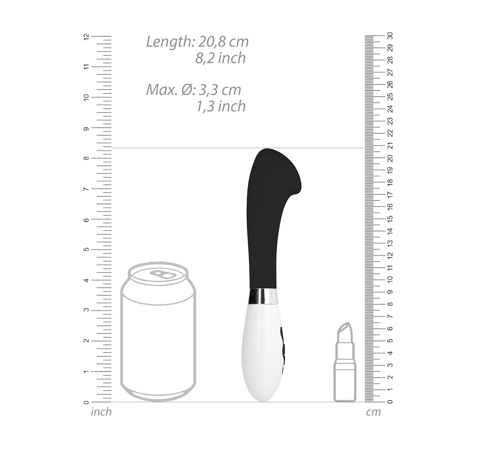 Image 207375_ALTMORE2.jpg, Product 207-375 / Price $30.88, Luna Rechargeable Aceso Vibrator from Luna on TSC.ca's Sexual Wellness department