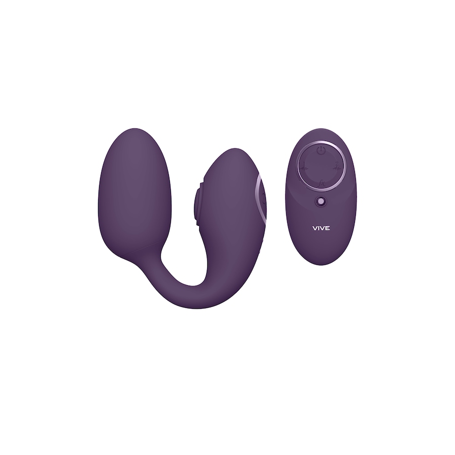 Image 207378_ALTMORE1.jpg, Product 207-378 / Price $136.99, Vive Aika Double Action Rechargeable Control Pulse Wave And Vibrating Love Egg from VIVE on TSC.ca's Sexual Wellness department