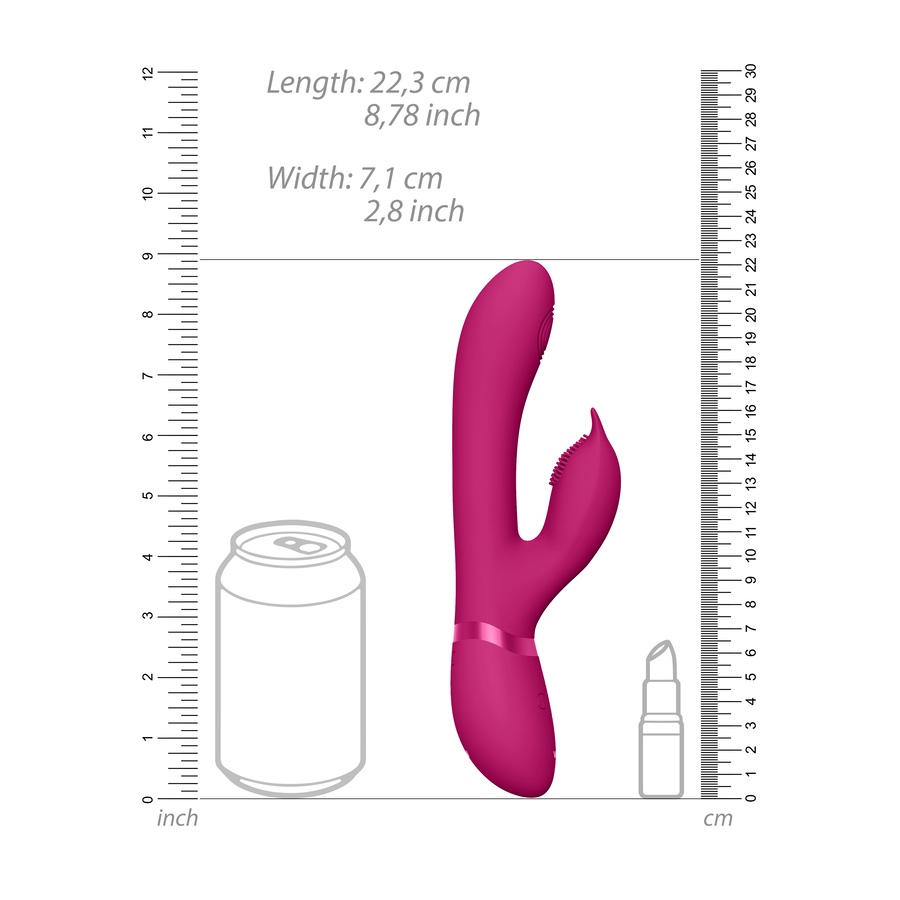 Image 207379_ALTMORE2.jpg, Product 207-379 / Price $84.88, Vive Aimi Triple Action Rechargeable Swinging Pulse Wave And Vibrating G-spot from VIVE on TSC.ca's Sexual Wellness department